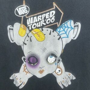 vans warped tour 2006 t-shirt